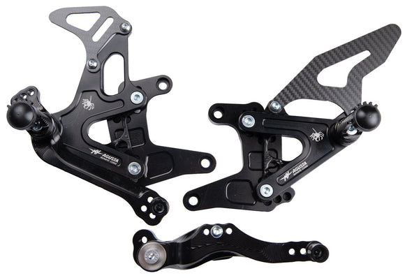 SPIDER Rearsets - MV Agusta F3 - World Supersport Edition