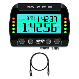 Ducati Multistrada 1200 AiM Solo 2 DL Plug & Play Lap Timer Kit