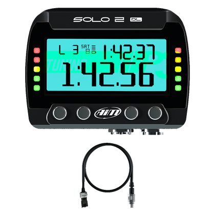 Ducati Multistrada 1200 AiM Solo 2 DL Plug & Play Lap Timer Kit