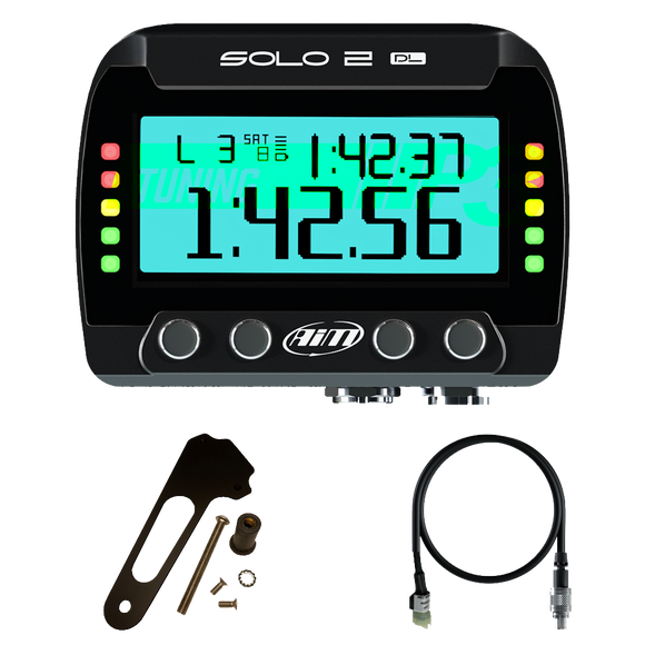 Honda CBR600RR  CBR1000RR AiM Solo 2 DL Plug & Play Lap Timer Kit