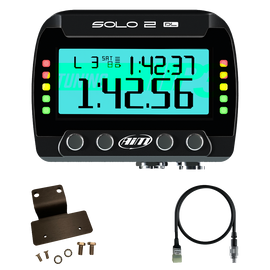 Kawasaki ZX-10R AiM Solo 2 DL Plug & Play Lap Timer Kit