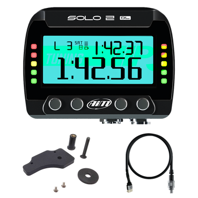 Yamaha YZF R1, R1M & YZF R6 AiM Solo 2 DL Plug & Play Lap Timer Kit