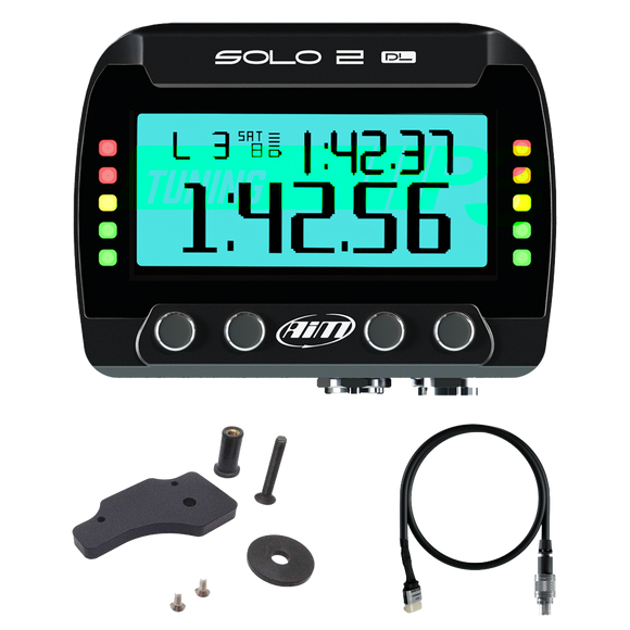 Yamaha YZF R1, R1M & YZF R6 AiM Solo 2 DL Plug & Play Lap Timer Kit