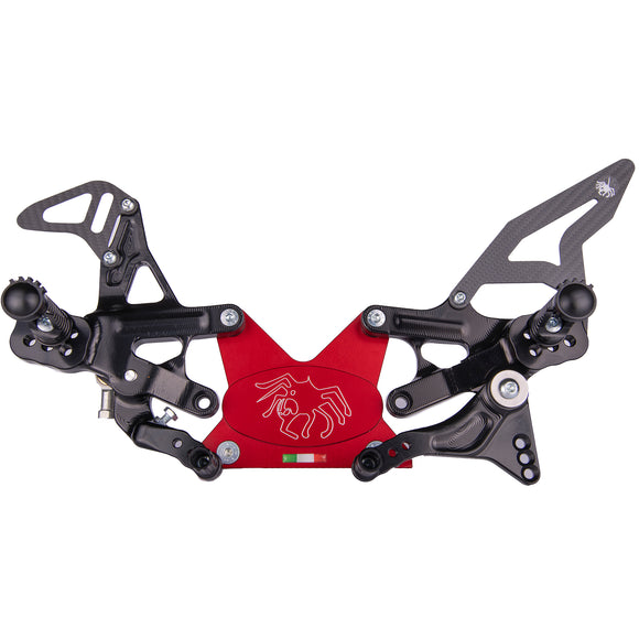SPIDER Rearsets APRILIA RSV4 - APRC 2009-2016