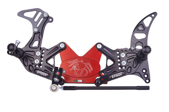 SPIDER Rearsets - KAWASAKI ZX-10R 2011-2015