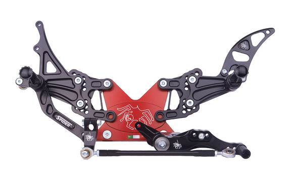 SPIDER Rearsets - HONDA CBR600RR 2007-2017