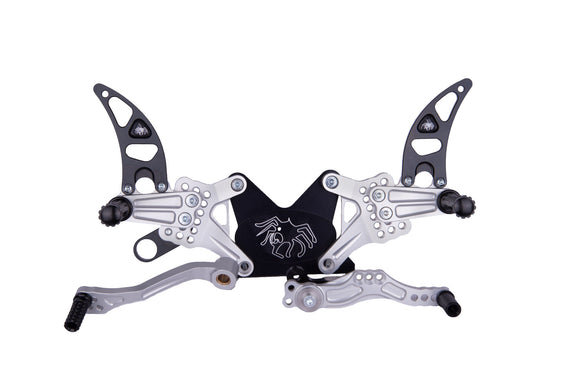 SPIDER Rearsets - MV AGUSTA F3 BRUTALE 800